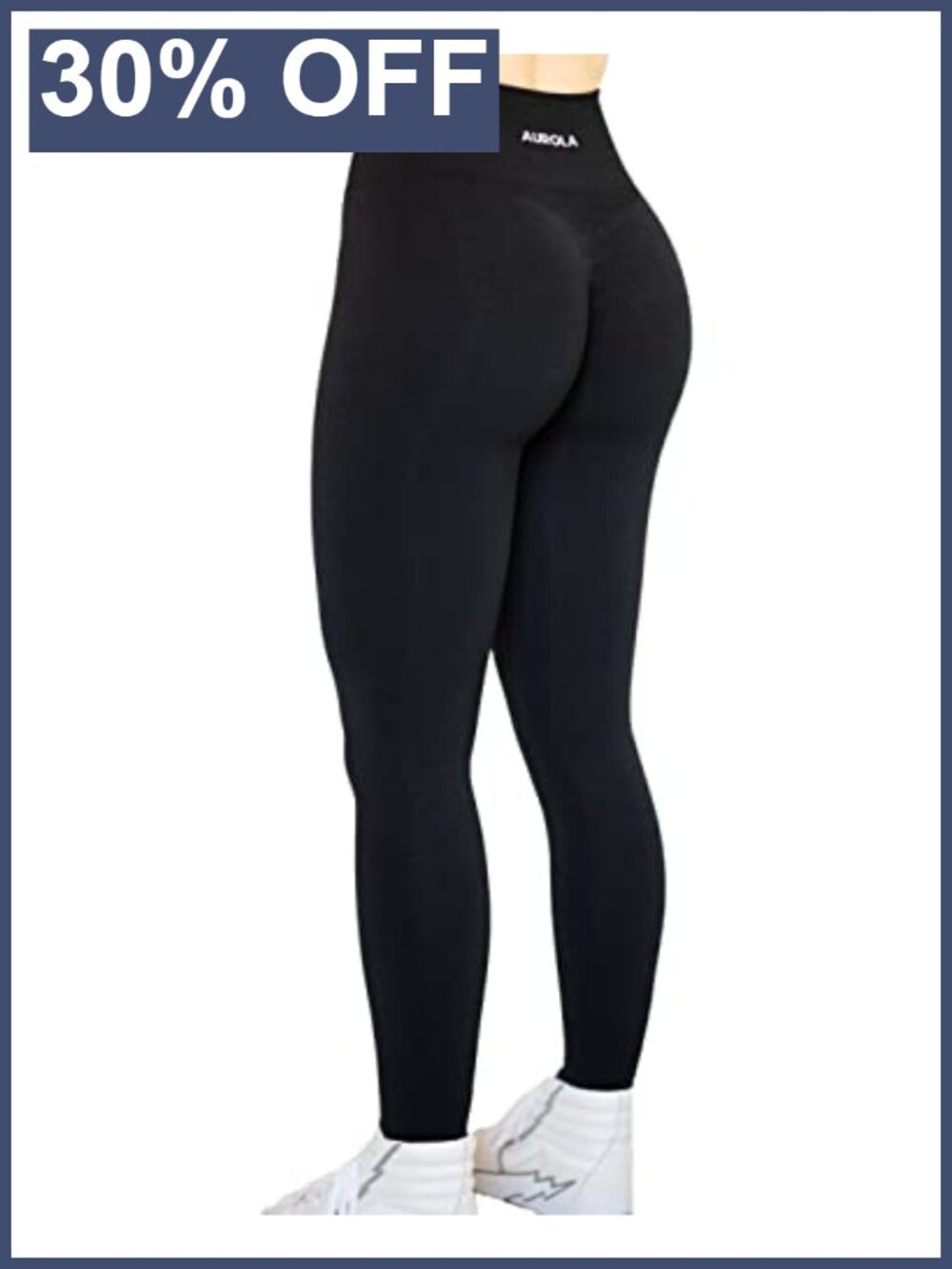 Seamless Scrunch Workout Leggings High Waist Tummy Control Yoga Pants